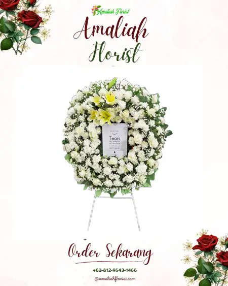 Krans Bunga Duka Simpang Hilir